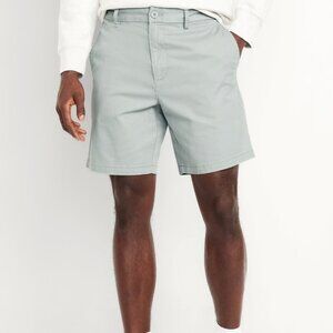 Old navy ultimate slim shorts men’s size 38 blue and white